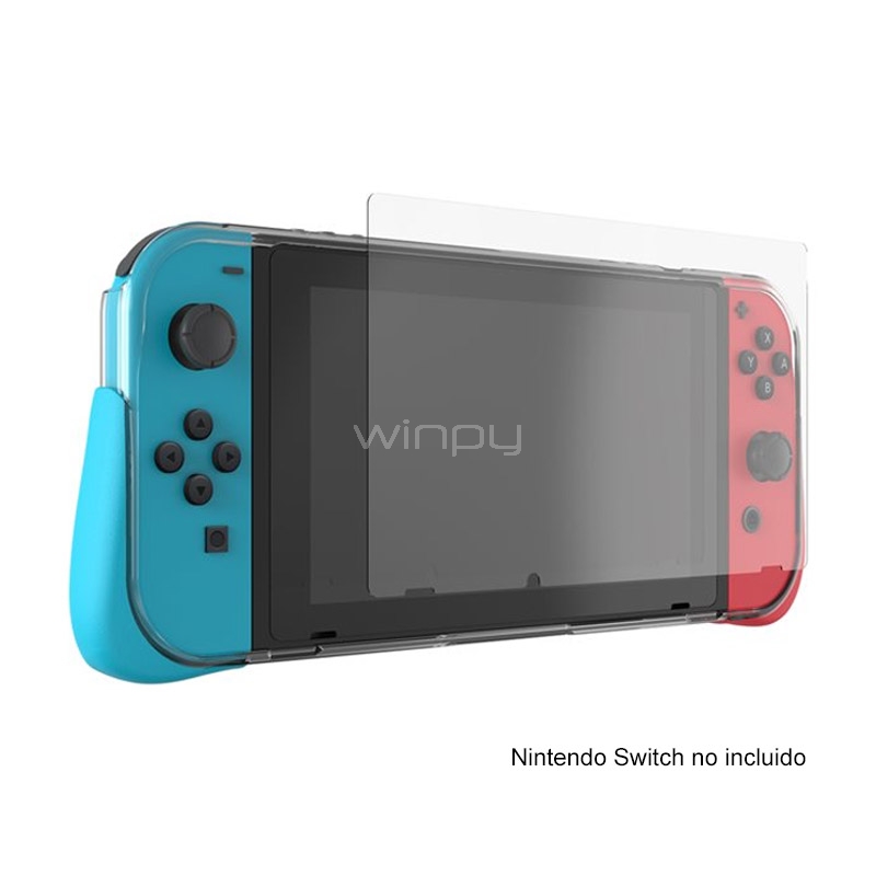 Funda Gear4 PH Flex para Nintendo Switch (Transparente)
