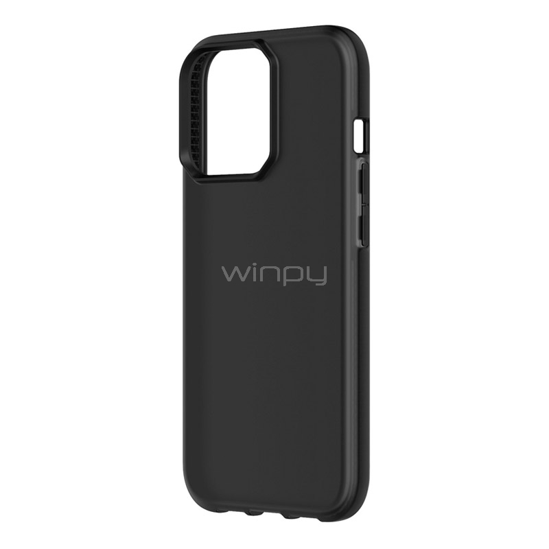 Funda Griffin Survivor Clear con MagSafe para iPhone 13 Pro (Negro)
