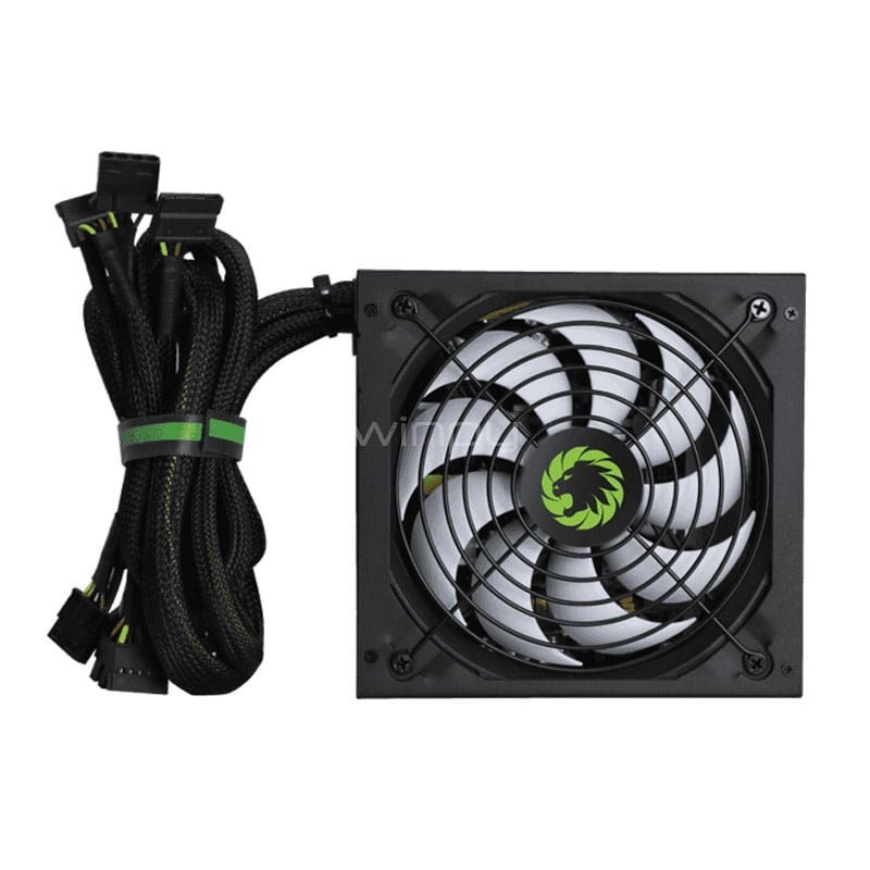 Fuente de Poder GAMEMAX GP-650 de 650W (Certificada 80+ Bronze, ATX)