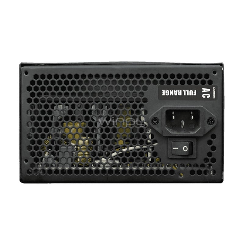 Fuente de Poder GAMEMAX GP-650 de 650W (Certificada 80+ Bronze, ATX)