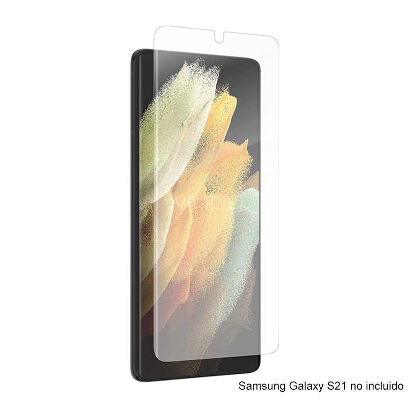 Lámina Zagg Glass Fusion+ para Samsung Galaxy S21 de 6.7“ (Tecnología 3DO)