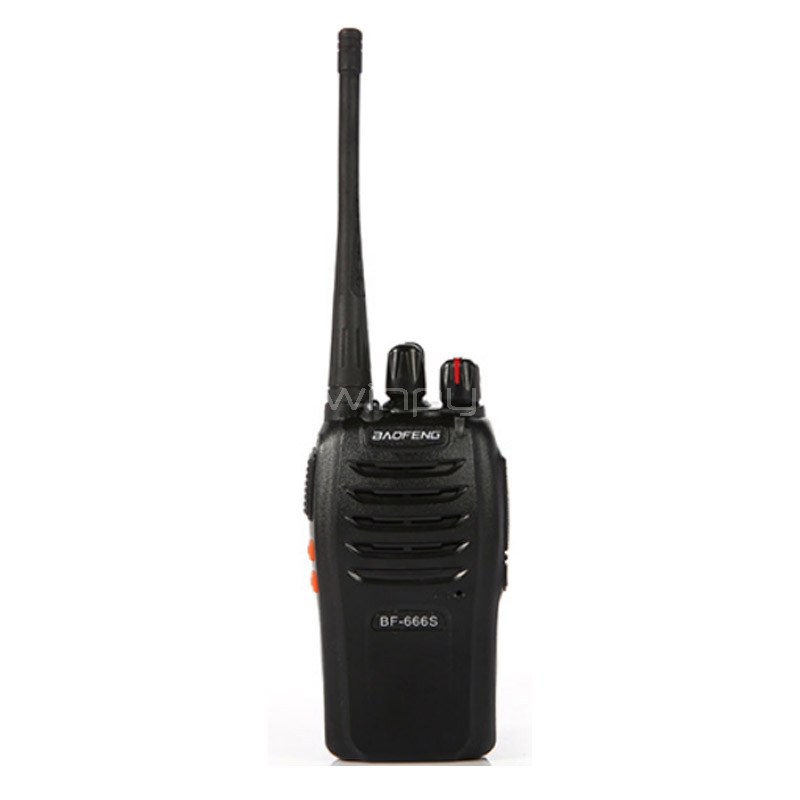 Radiotransmisor Baofeng 2 Vías (400 a 470MHz, Negro)