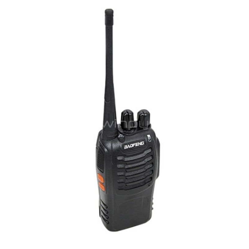 Radiotransmisor Baofeng 2 Vías (400 a 470MHz, Negro)