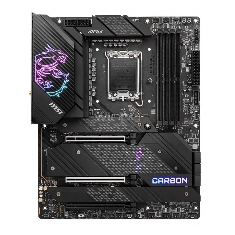 Placa Madre MSI MPG Z690 CARBON WIFI (LGA1700, DDR5 4000/6666MHz, M.2 x5, ATX)