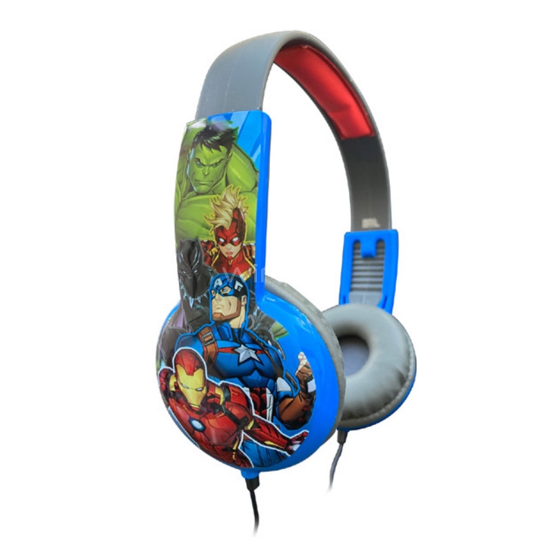 Audífonos Marvel Avengers para preescolares (Jack 3.5mm)