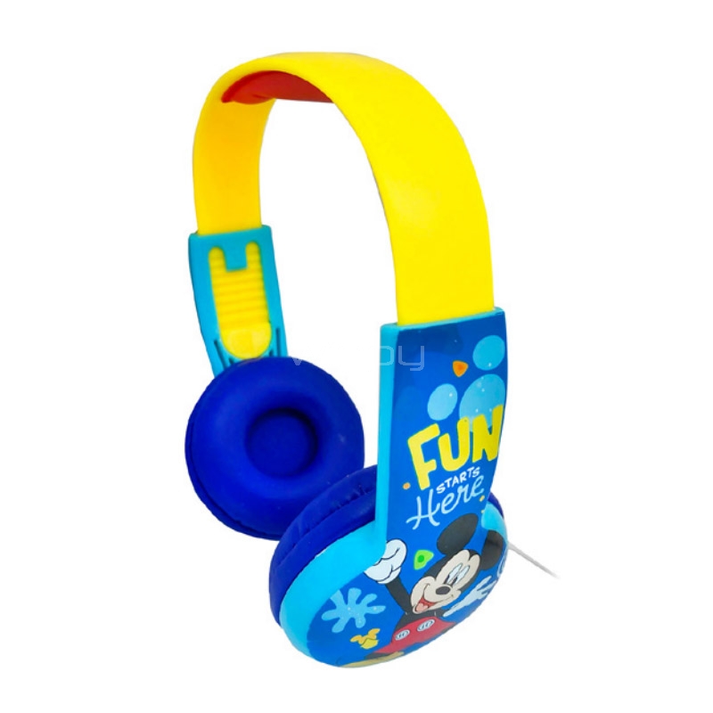Audífonos Disney Mickey para preescolares (Jack 3.5mm)