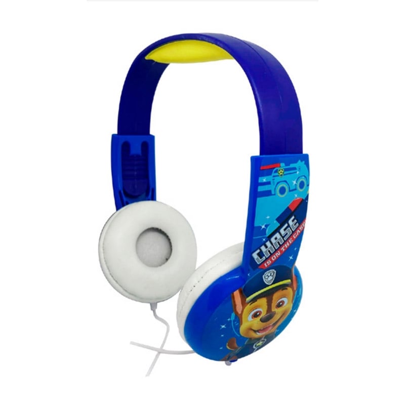 Audífonos Nickelodeon Paw Patrol para preescolares (Jack 3.5mm, Blanco/Azul)