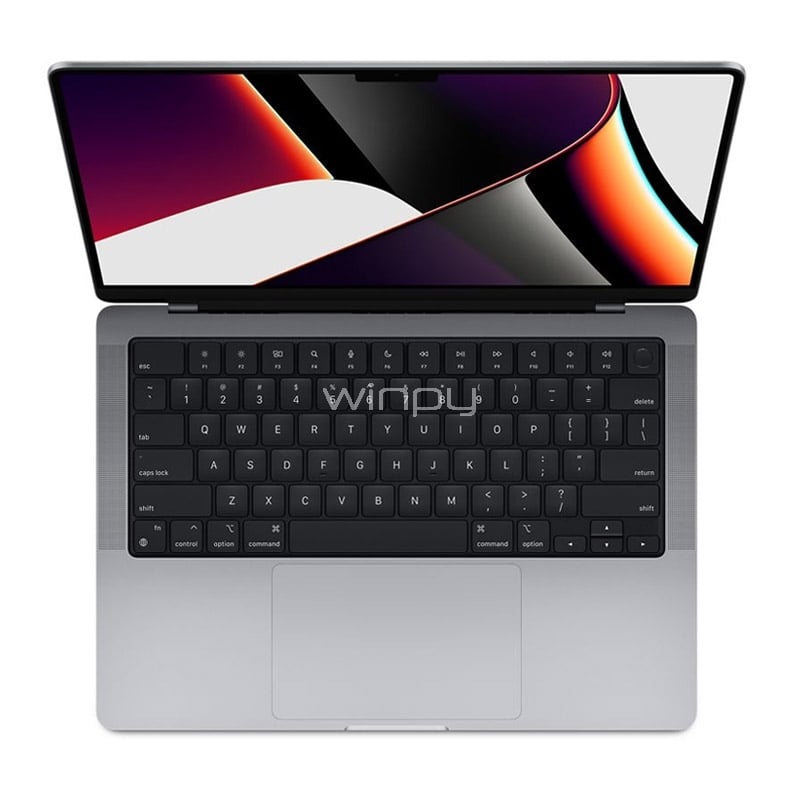 apple macbook pro de 14.2“ (chip m1 pro, 16gb ram, 1tb ssd, space grey, finales de 2021, gris espacial)