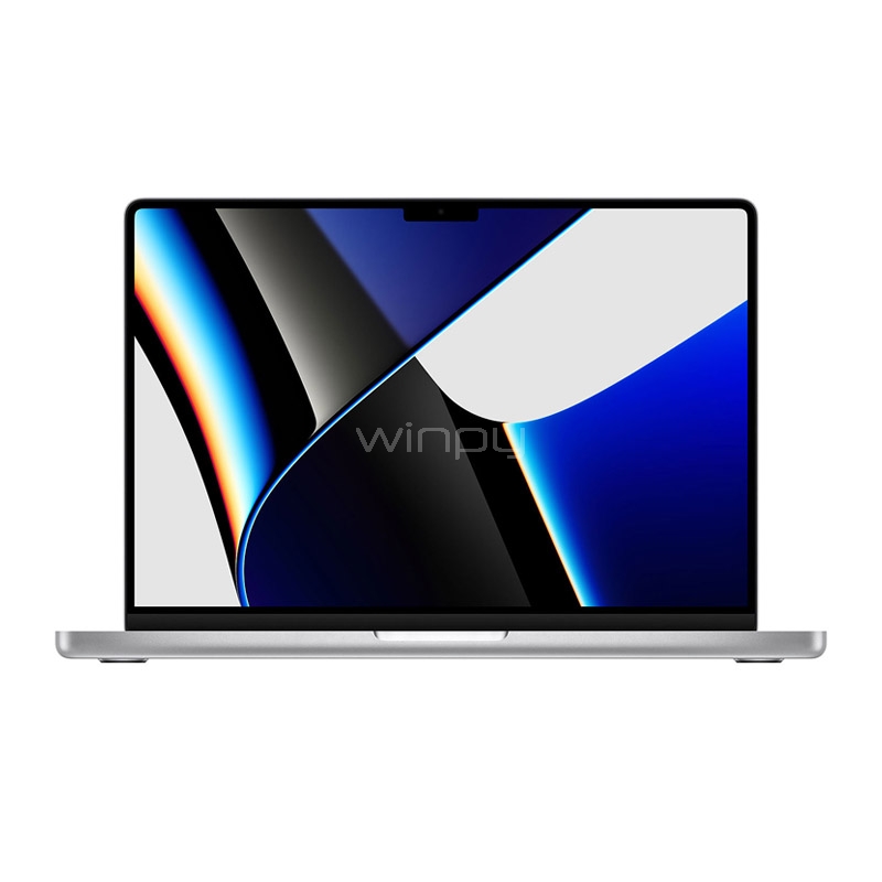 Apple MacBook Pro de 14.2“ (Chip M1 Pro, 16GB RAM, 1TB SSD, Silver, finales de 2021)