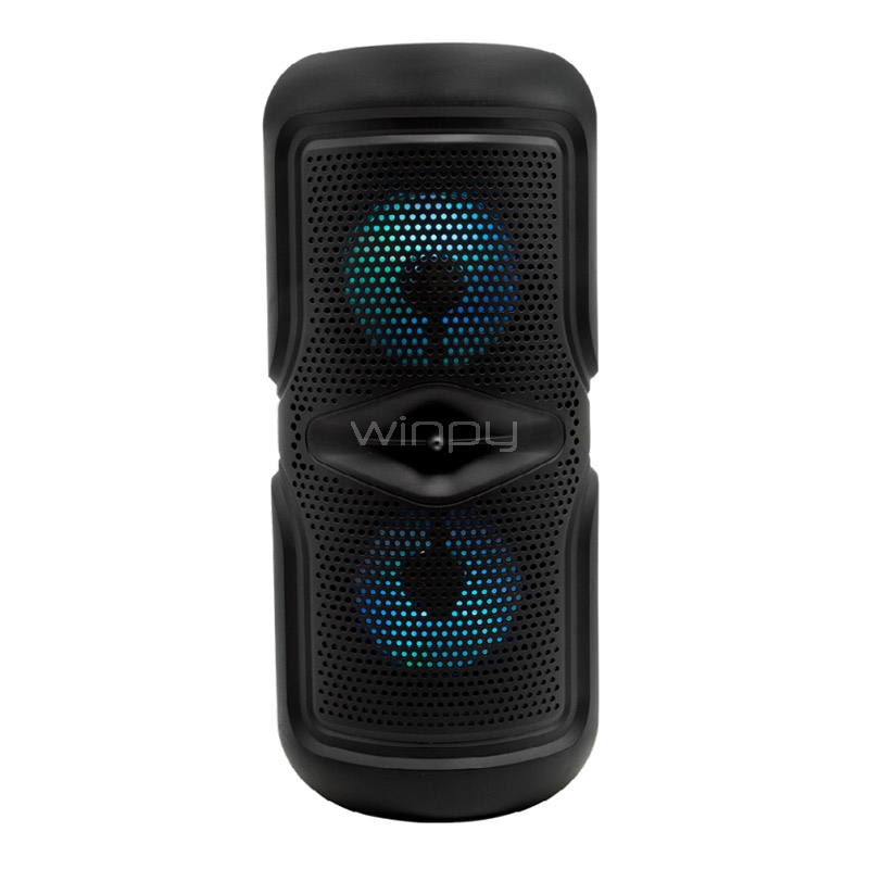 Parlante Karaoke Philco de 2.300W (TWS, Bluetooth, Radio FM, USB/Micro SD)