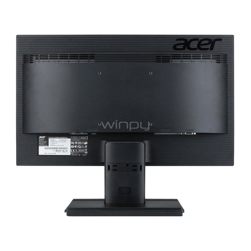 monitor acer v206hql abi de 19.5“ (tn, 1600x900pix, 60hz, hdmi+vga, vesa)