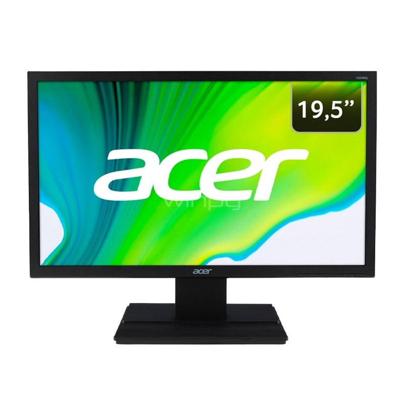 monitor acer v206hql abi de 19.5“ (tn, 1600x900pix, 60hz, hdmi+vga, vesa)