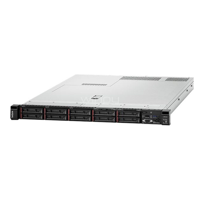 Servidor Lenovo ThinkSystem SR630 7X02 (Xeon Silver 4214R, 16GB RAM, 8 Bahías SFF Hot-Swap, 1U)