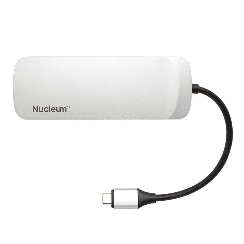 Adaptador Multipuerto HUB Kingston Nucleum USB-C (HDMI, USB-A, Lector SD/microSD)