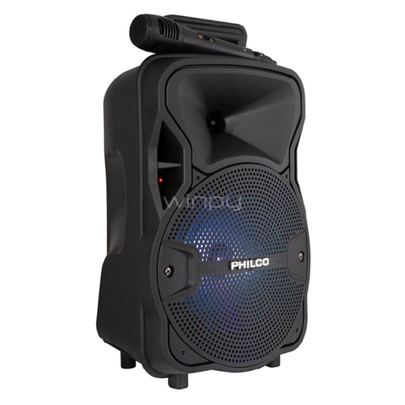 Parlante Philco 758BK Karaoke (Bluetooth, Negro)