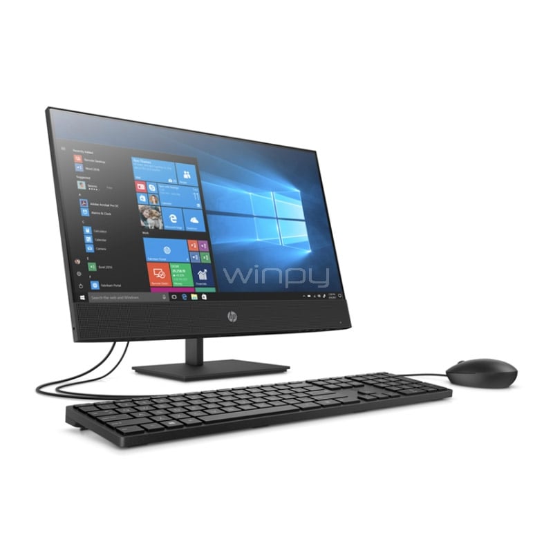 all in one hp proone 600 g6 de 21.5“ (i3-10100, 16gb ram, 1tb hdd, win10 pro)