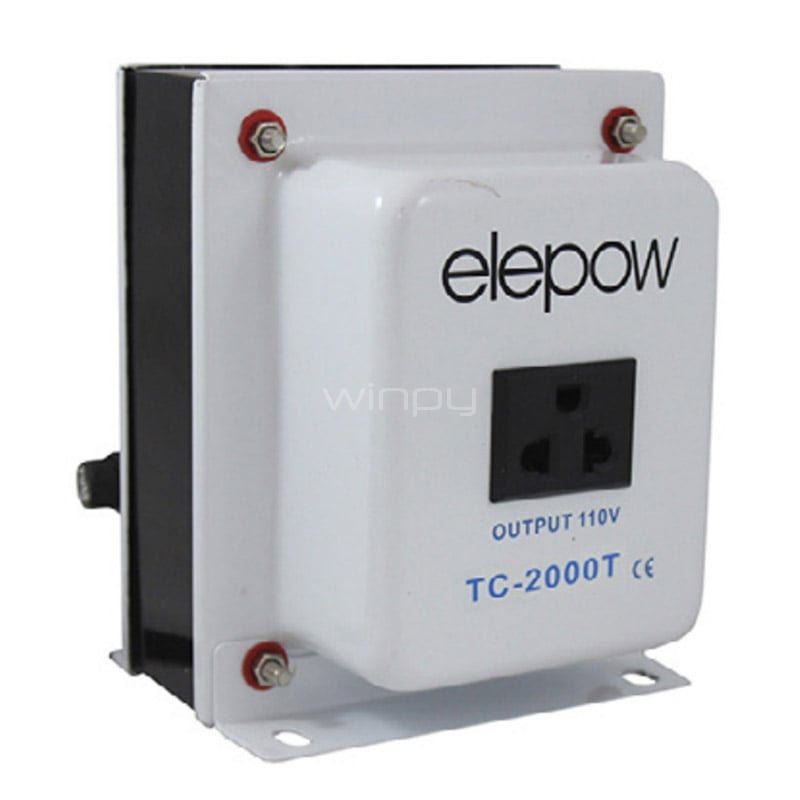 Auto Transformador ELEPOW 2000W (220V a 110V)