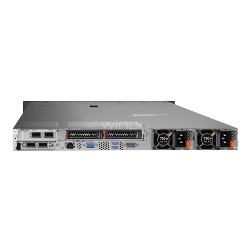 Servidor Lenovo ThinkSystem SR635 (AMD EPYC 7232P, 32GB RAM, 8 Bahías NVMe, 1x750W)