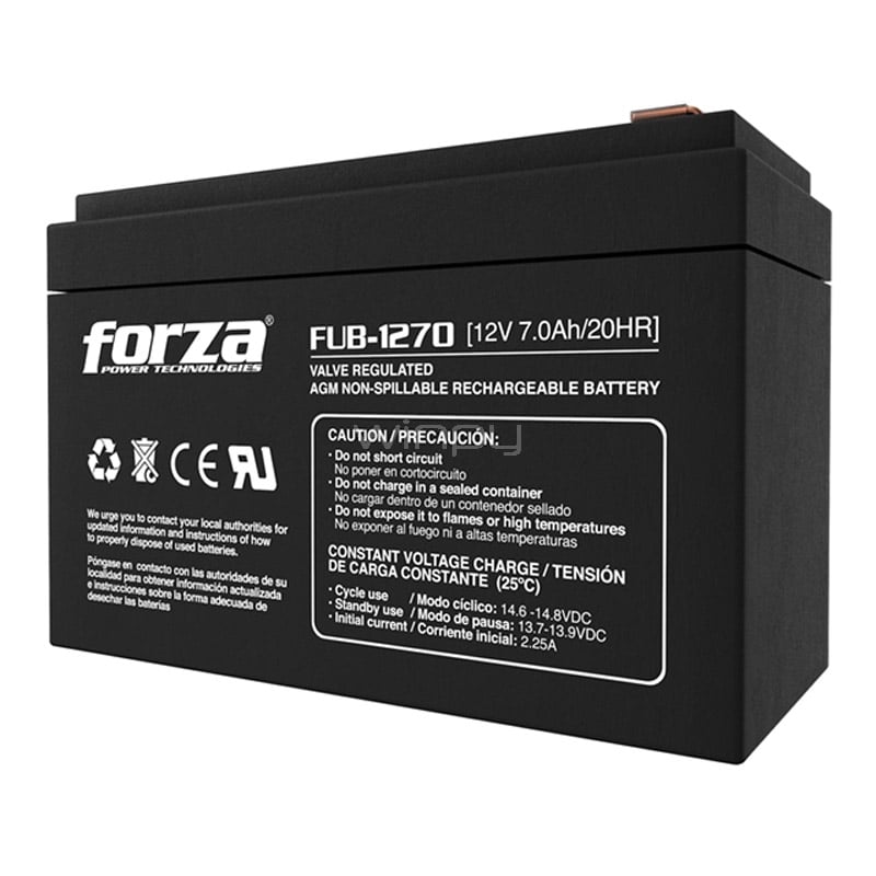 Batería Forza FUB para UPS de 12V (7A/20HR)