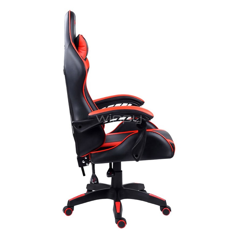 Silla Gamer XTRIKE ME GC-904RD (Ajustable, PU, hasta 135Kg, Negro/Rojo)