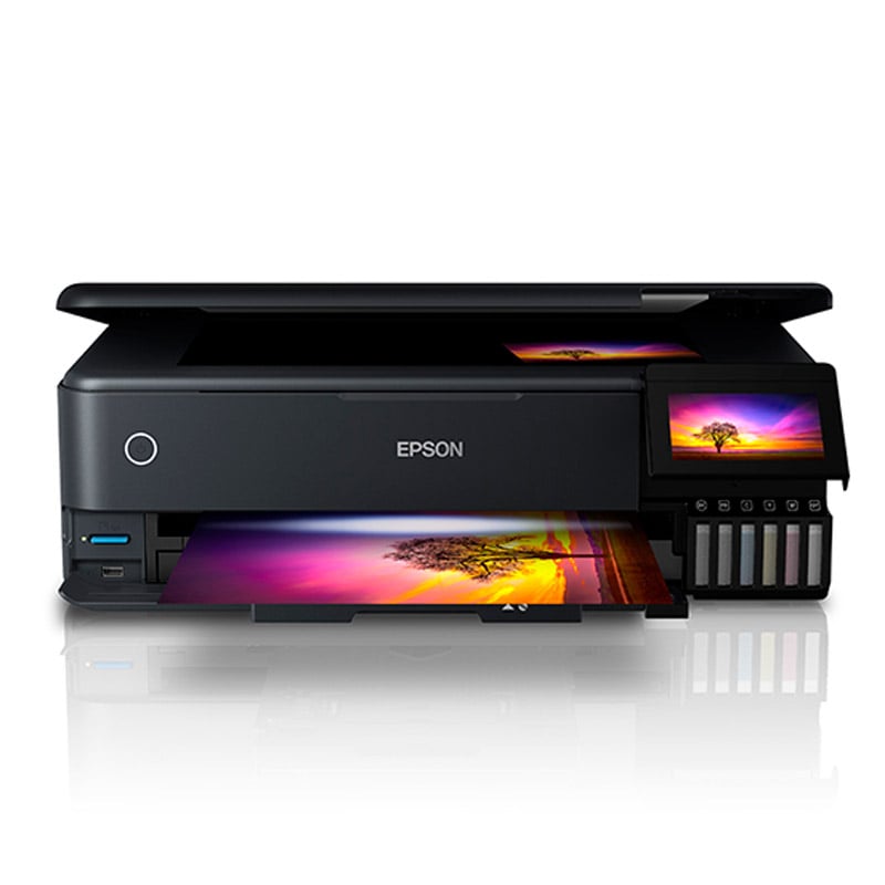 Multifuncional Fotográfica L8180 Ecotank (Tinta Color, 32 ppm, 1440dpi, Wi-Fi/Ethernet, USB)
