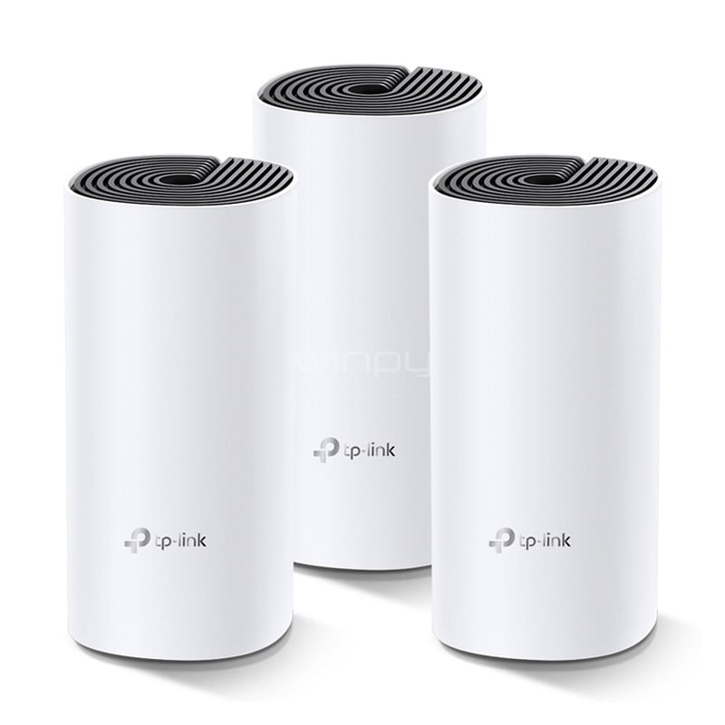 Sistema Wi-Fi TP-Link 3 Deco M4 AC1200 (Malla, 867 Mbps, MU-MIMO)