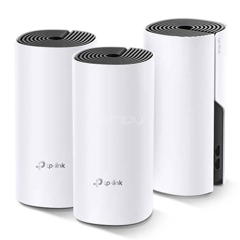 Sistema Wi-Fi TP-Link 3 Deco M4 AC1200 (Malla, 867 Mbps, MU-MIMO)