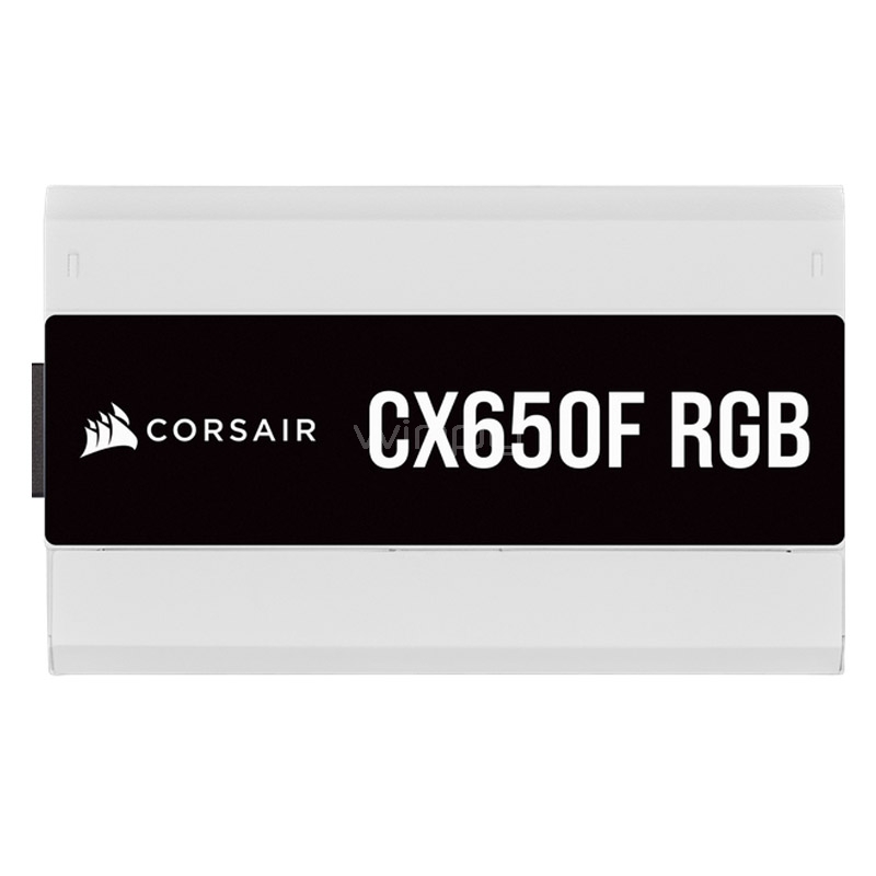 Fuente de Poder Corsair CX650F RGB White de 650W (Certificada 80+