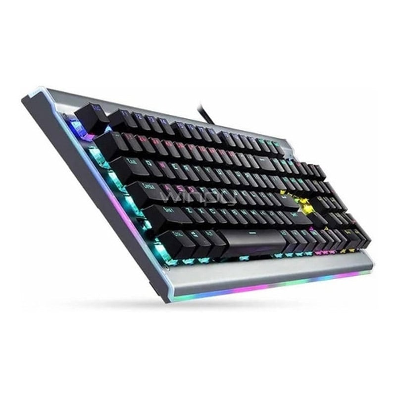 Teclado Mecánico Hp GK520 RGB (Black Switch, Anti-ghosting, N-key Rollover, Inglés)