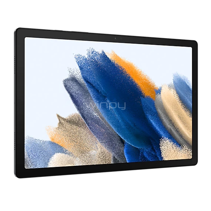 tablet samsung galaxy tab a8 de 10.5“ + book cover (octacore, wifi, 3gb ram, 32gb internos, gray)