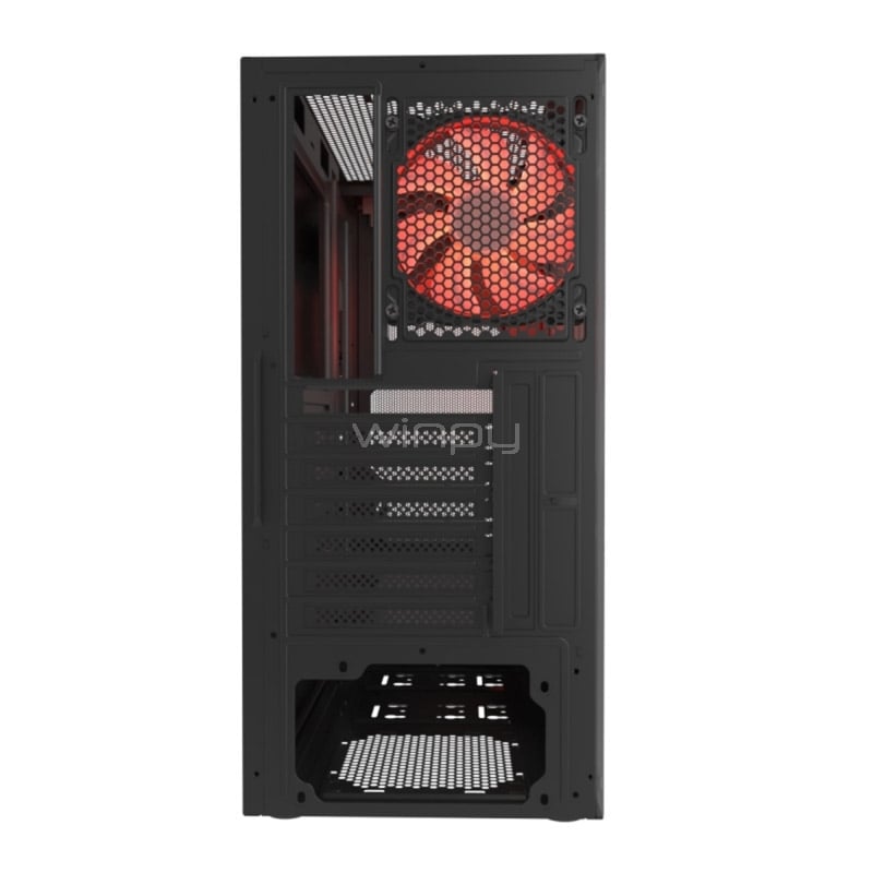 Gabinete Gamer Xtech PHOBOS (ATX, Vidrio Templado, Malla Frontal, Negro)