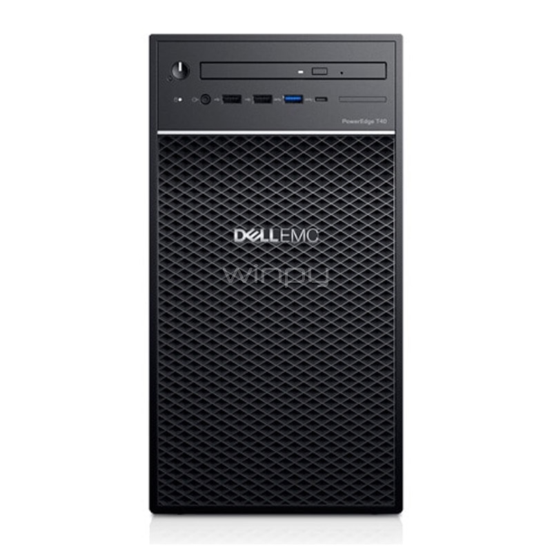 servidor dell poweredge t40 (xeon e-2224g, 8gb ram, 1tb hdd, mini torre)
