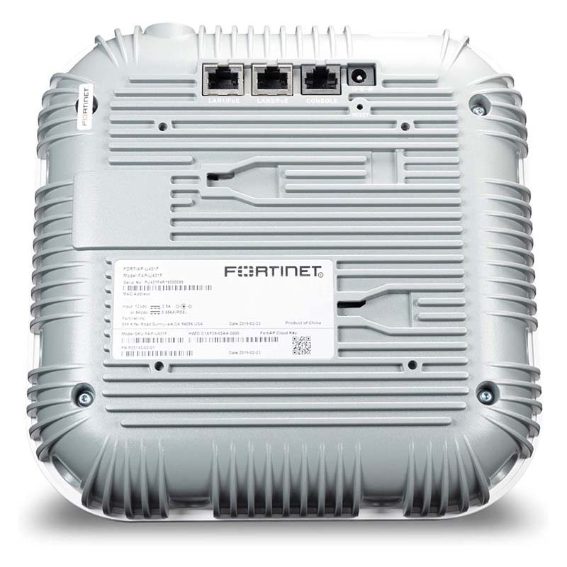 Punto de Acceso Fortinet FortiAP U431F para Interior (Tri-Radio, 4x4 MIMO, 4.8 Gbps, LAN/USB)
