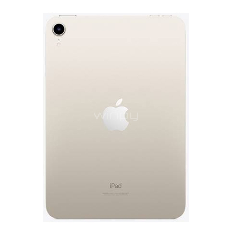 Apple iPad Mini de 8.3“ (6° Gen, 64GB, Wi-Fi + LTE, White)
