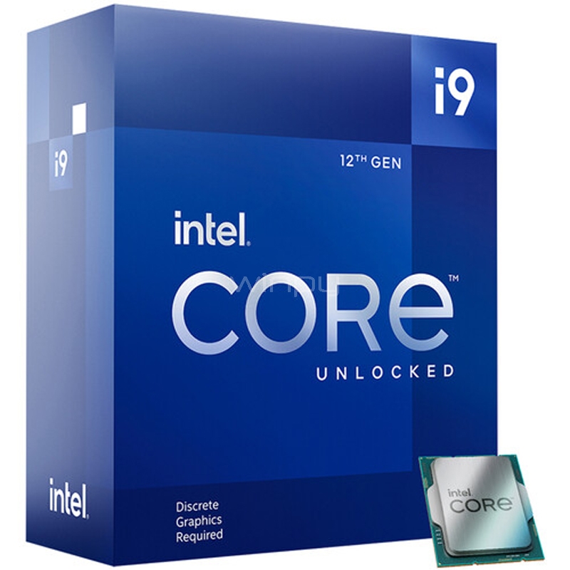 Procesador Intel Core i9-12900KF Alder Lake (LGA1700, 16 Cores, 24 Hilos, 2.4/5.2GHz, Sin Video)