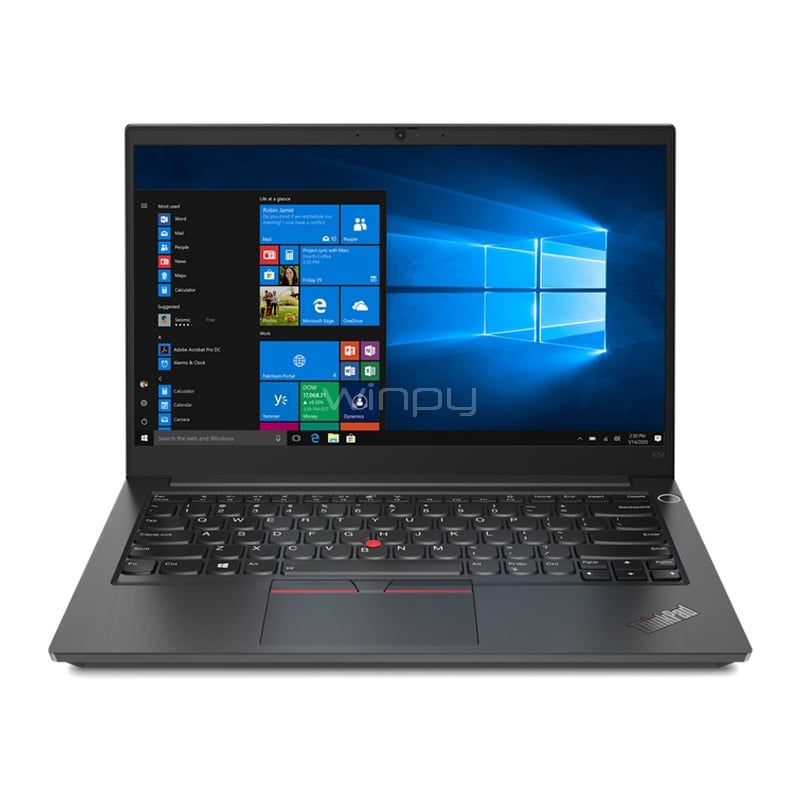 Notebook Lenovo ThinkPad E14 de 14“ (i5-1135G7, 8GB RAM, 256GB SSD, Win10)