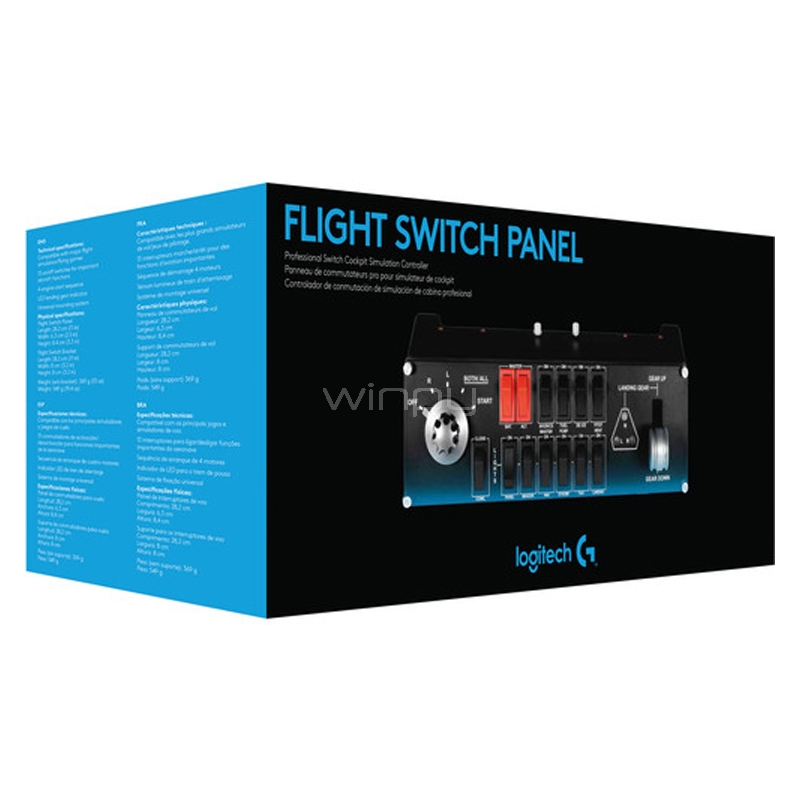 Panel de Interruptores Logitech G Flight Switch (PC)