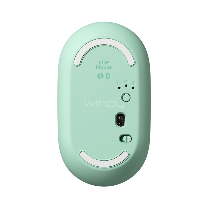Mouse Logitech POP Wireless (4.000dpi, Bluetooth/ Dongle USB, Morado)