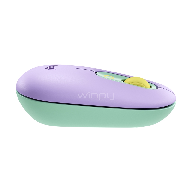 Mouse Logitech POP Wireless (4.000dpi, Bluetooth/ Dongle USB, Morado)