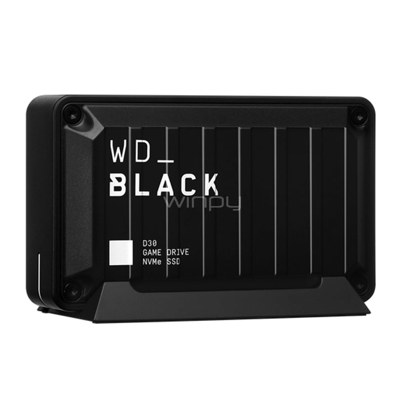 Disco portátil Western Digital WD_BLACK D30 de 2TB (NVMe SSD, PS5/Xbox Series X|S, 900MB/s)