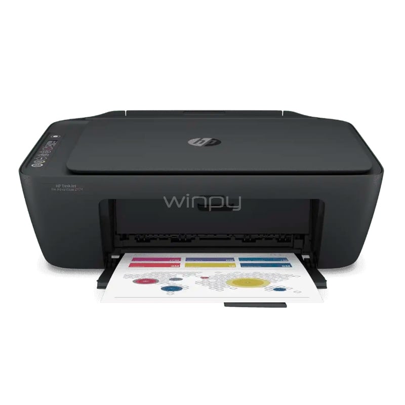 Multifuncional HP Deskjet Ink Advantage 2774 (7.5ppm, 1200dpi, USB/Wi-Fi)