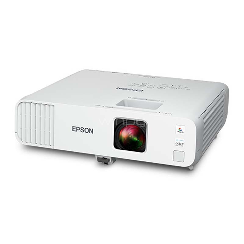 Proyector Epson L250F Inalámbrico (3LCD, Full HD, 4.500 Lúmenes, HDMI+VGA+Wi-Fi, Blanco)