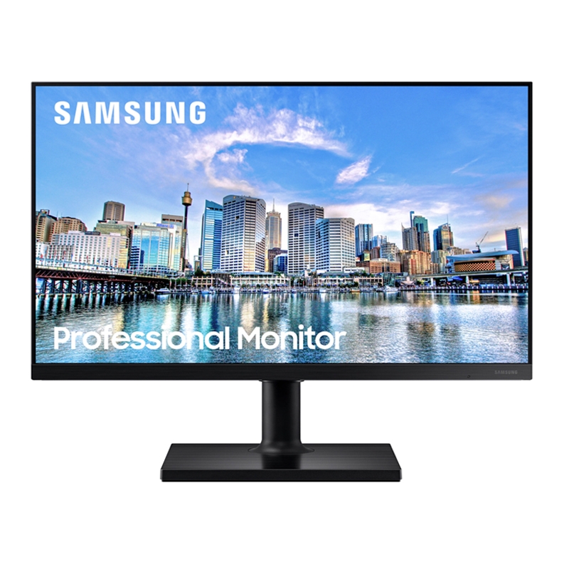 monitor profesional samsung ft45 de 24“ (ips, full hd, 75hz, 5ms, dport+hdmi, freesync, vesa)