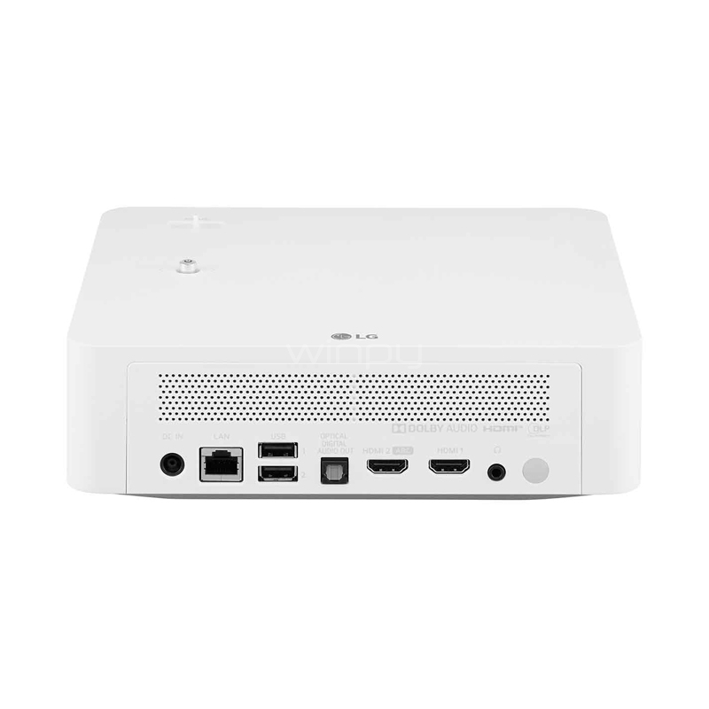 Proyector LG CineBeam hasta 120“ (1k Lúmenes, FHD, LED RGBB, HDR10, HDMI, USB, WebOS)