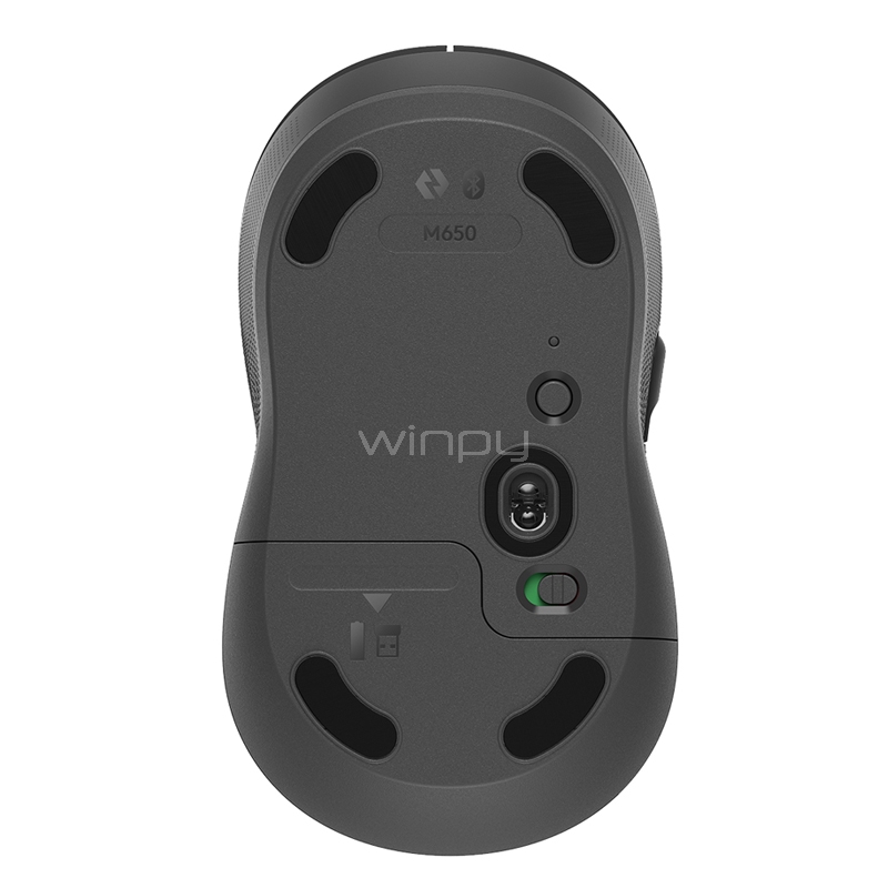 Mouse Logitech Signature M650 Wireless (2.000dpi, Bluetooth/Dongle USB, Negro)