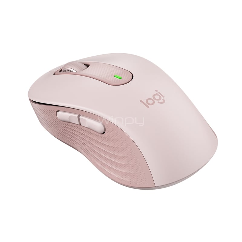 Mouse Logitech Signature M650 Wireless (2.000dpi, Bluetooth/Dongle USB, Rosado)