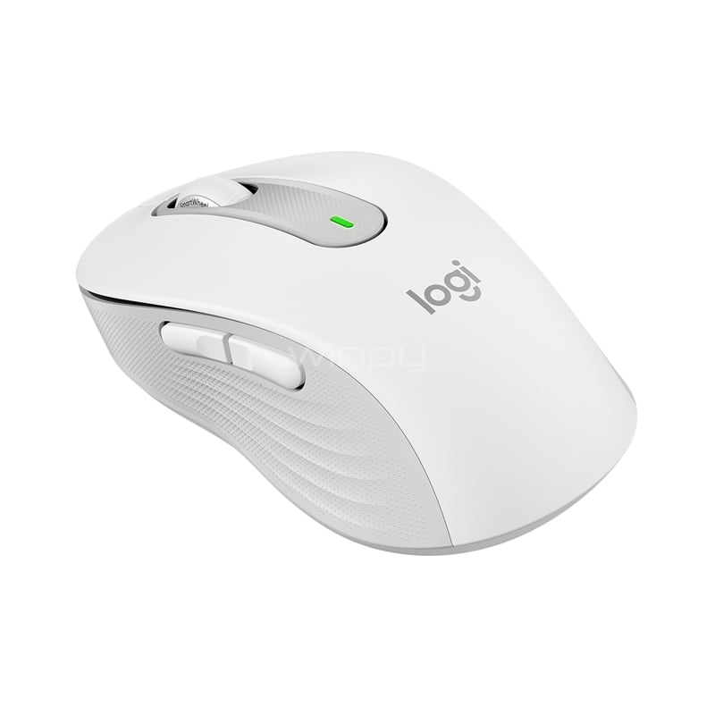Mouse Logitech Signature M650 Wireless (2.000dpi, Bluetooth/Dongle USB, Blanco)