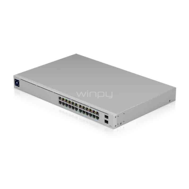 Switch Ubiquiti Pro de 24 Puertos (SFP+, 10G, 88 Gb/s, L3)