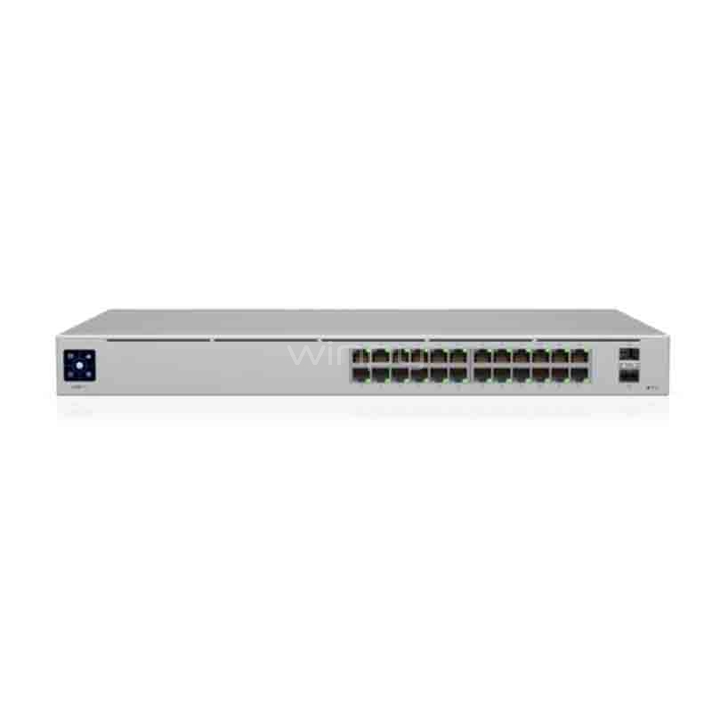 Switch Ubiquiti Pro de 24 Puertos (SFP+, 10G, 88 Gb/s, L3)
