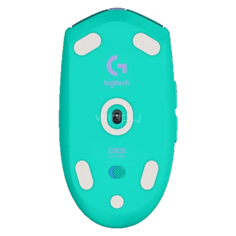Mouse Gamer Logitech G305 Lightspeed (Inalámbrico, 1ms, 12.000dpi, 6 botones, Menta)